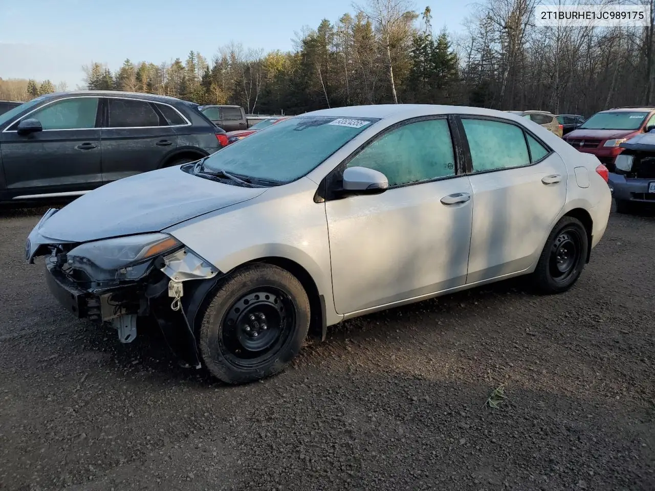 2T1BURHE1JC989175 2018 Toyota Corolla L