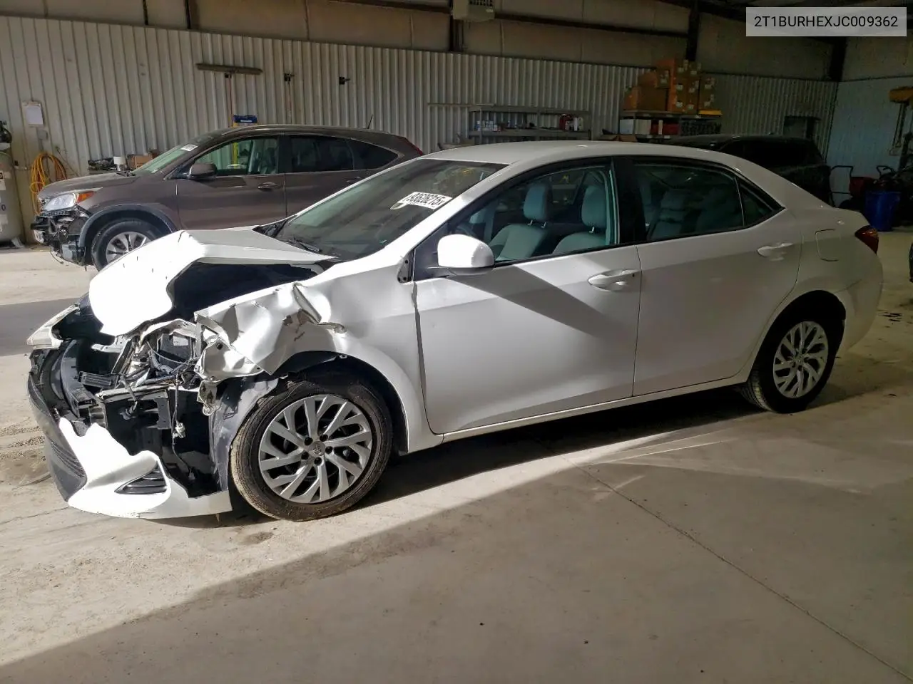 2T1BURHEXJC009362 2018 Toyota Corolla L