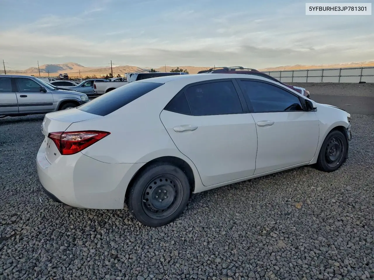 5YFBURHE3JP781301 2018 Toyota Corolla L