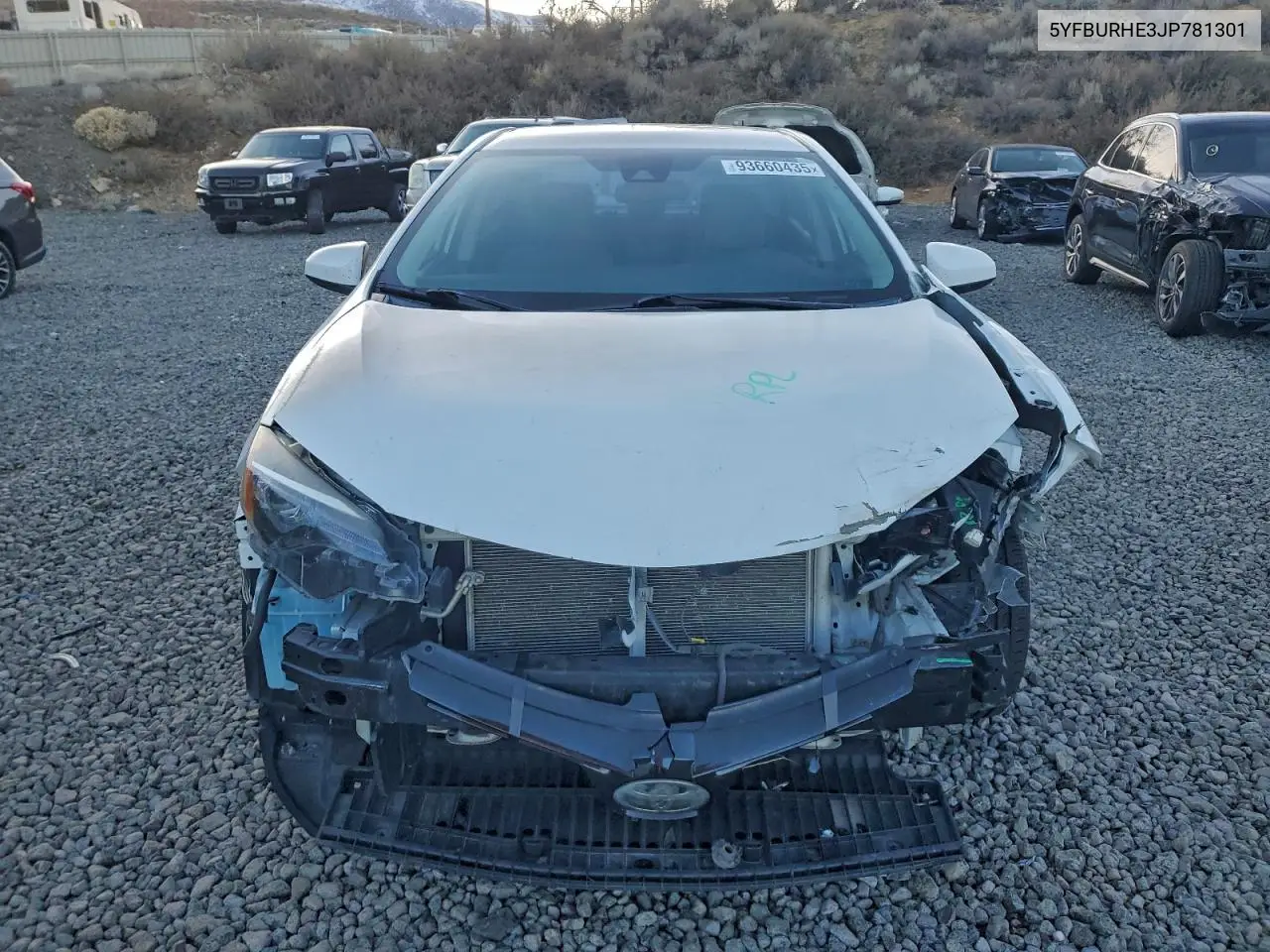 5YFBURHE3JP781301 2018 Toyota Corolla L