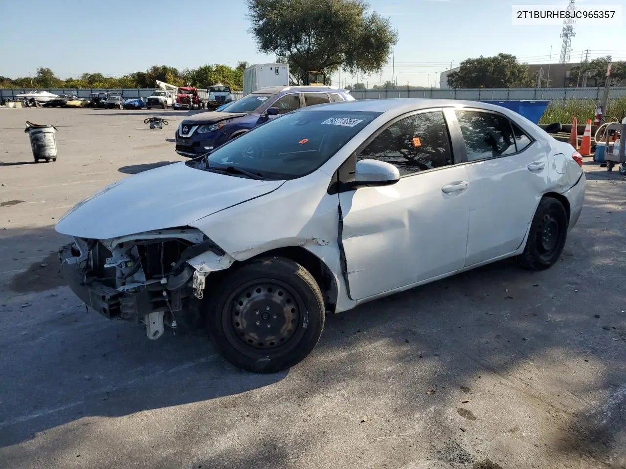 2T1BURHE8JC965357 2018 Toyota Corolla L