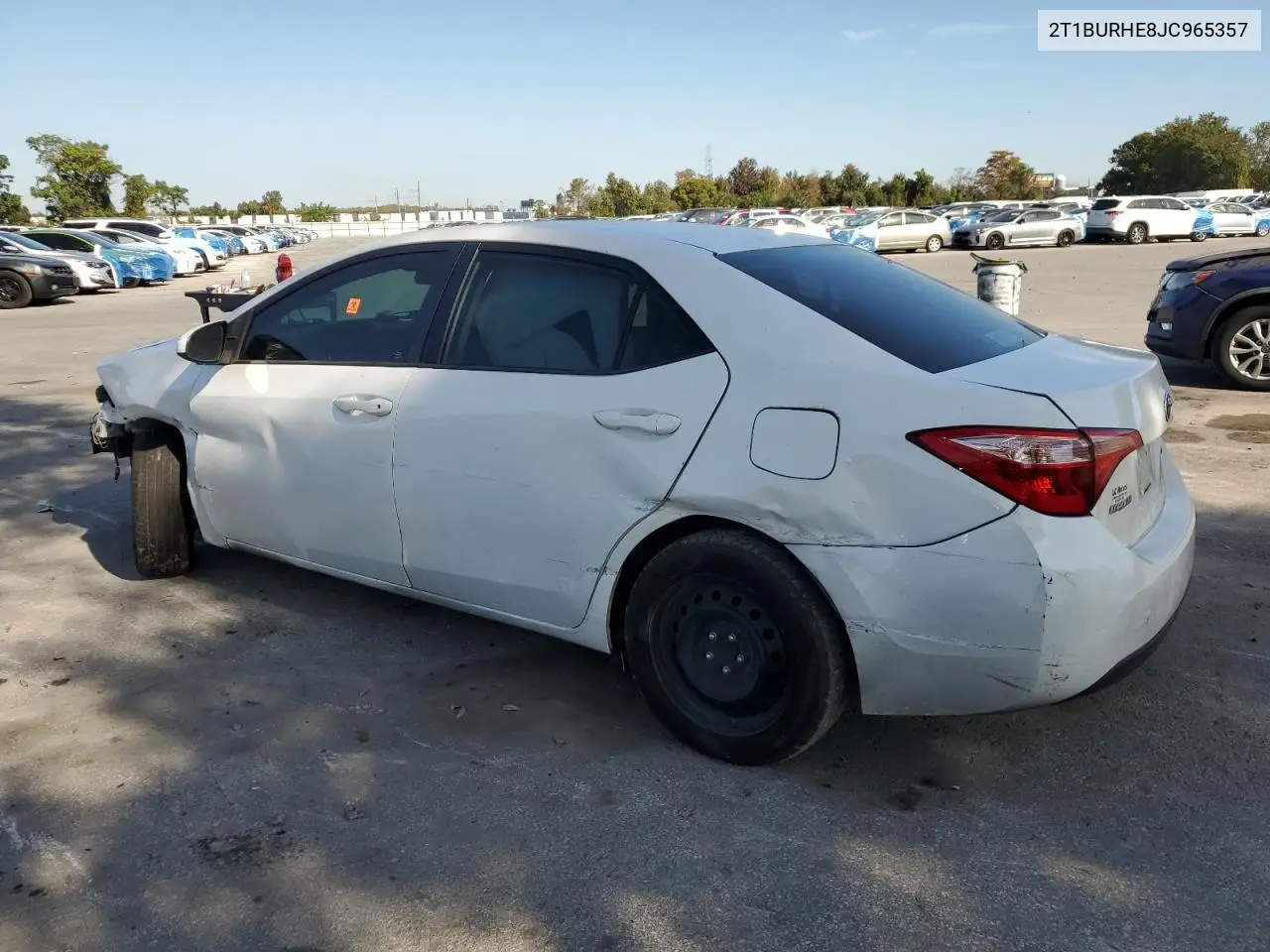 2T1BURHE8JC965357 2018 Toyota Corolla L