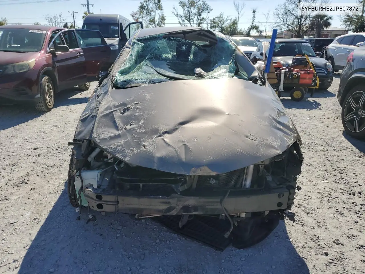 5YFBURHE2JP807872 2018 Toyota Corolla L