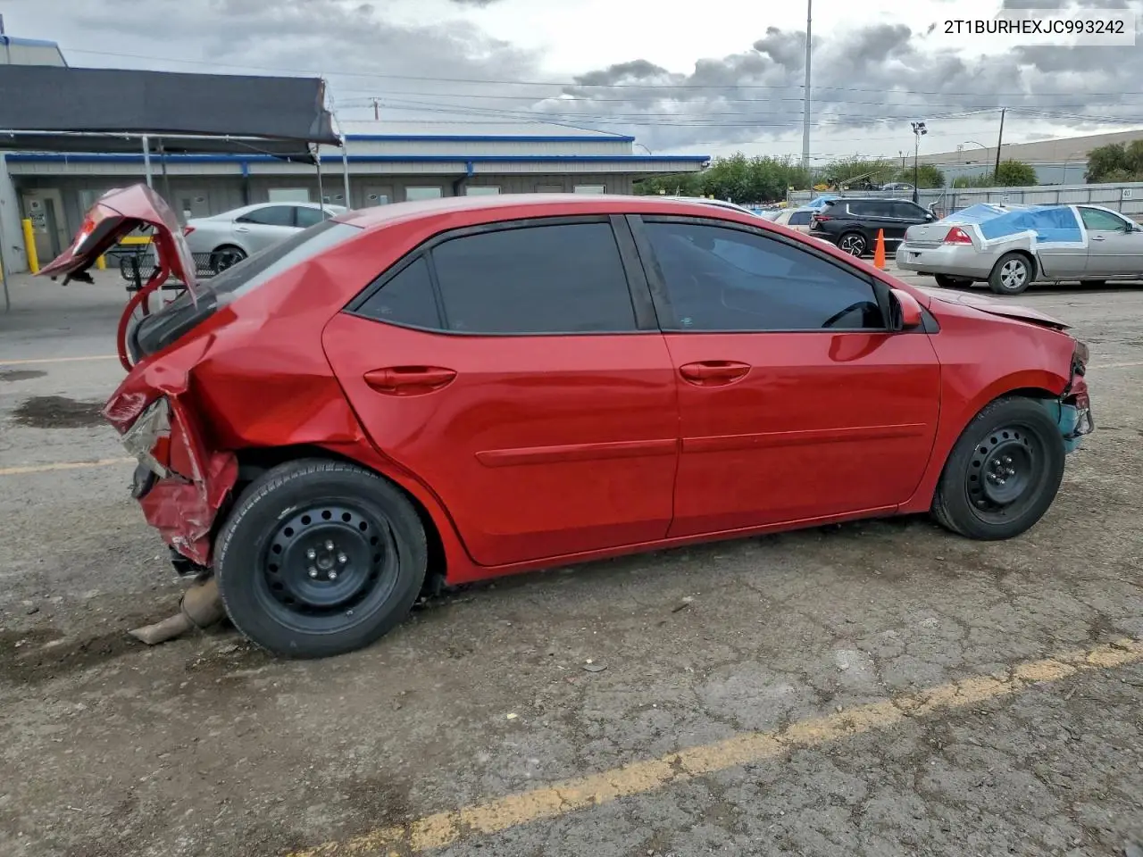2T1BURHEXJC993242 2018 Toyota Corolla L