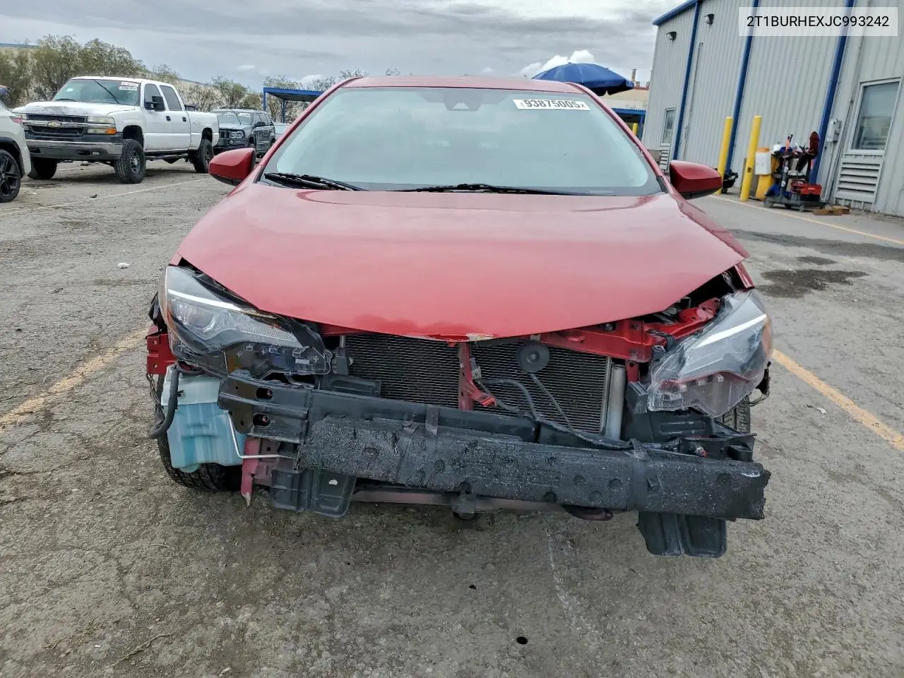 2T1BURHEXJC993242 2018 Toyota Corolla L