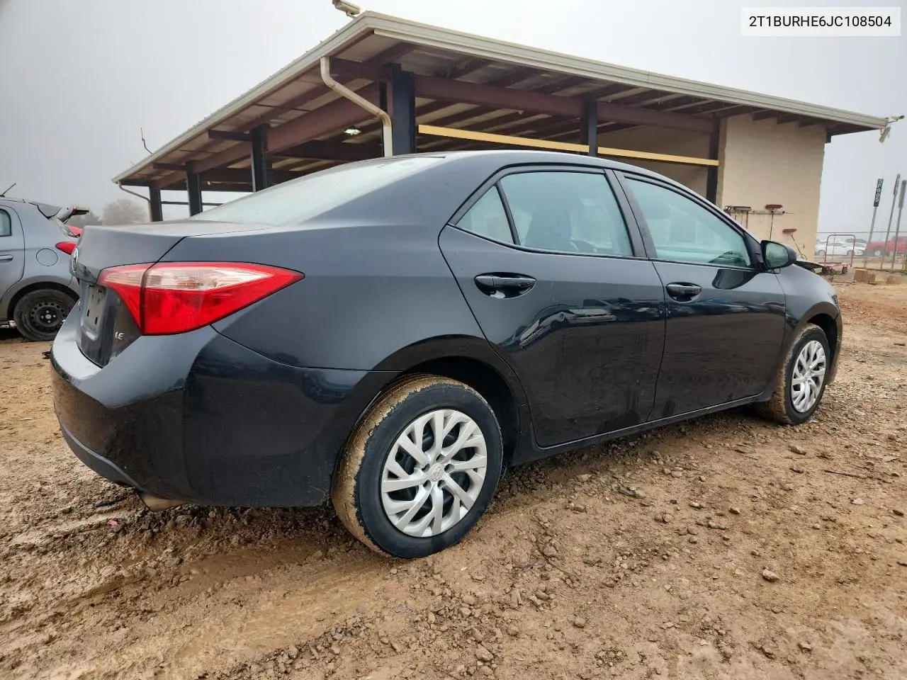 2T1BURHE6JC108504 2018 Toyota Corolla L