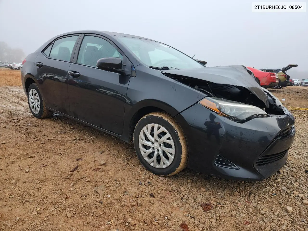 2T1BURHE6JC108504 2018 Toyota Corolla L