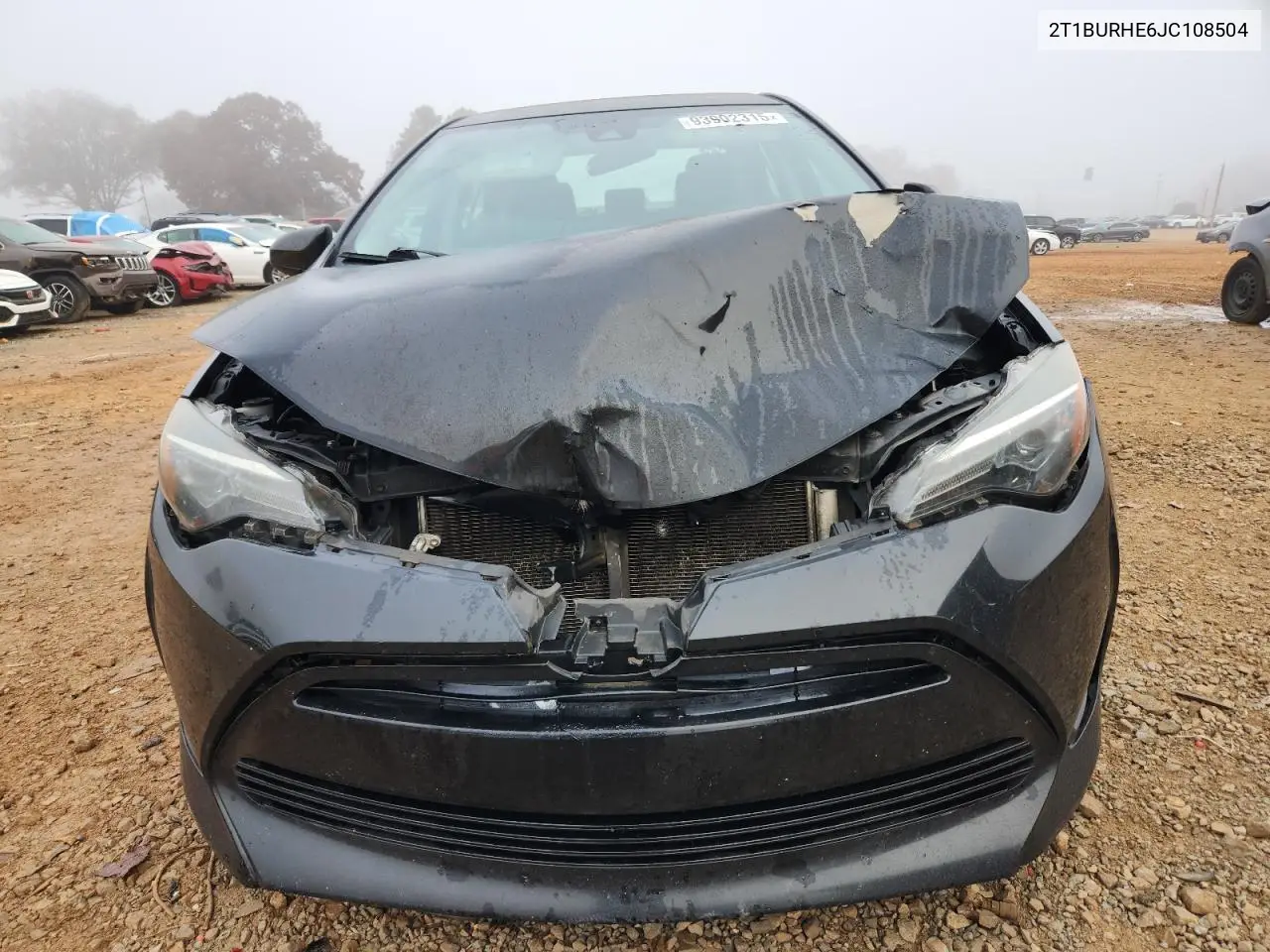 2T1BURHE6JC108504 2018 Toyota Corolla L