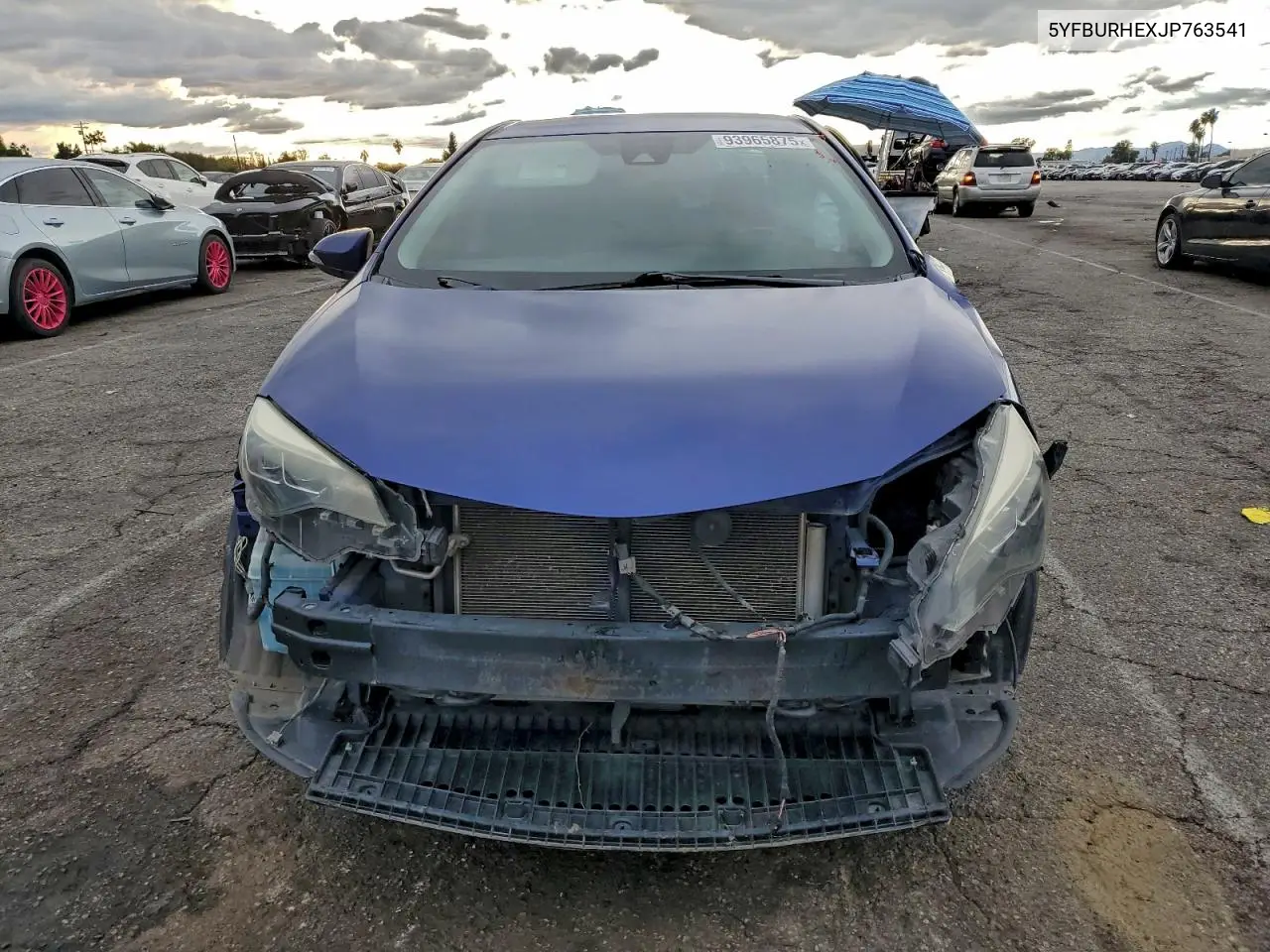 5YFBURHEXJP763541 2018 Toyota Corolla L