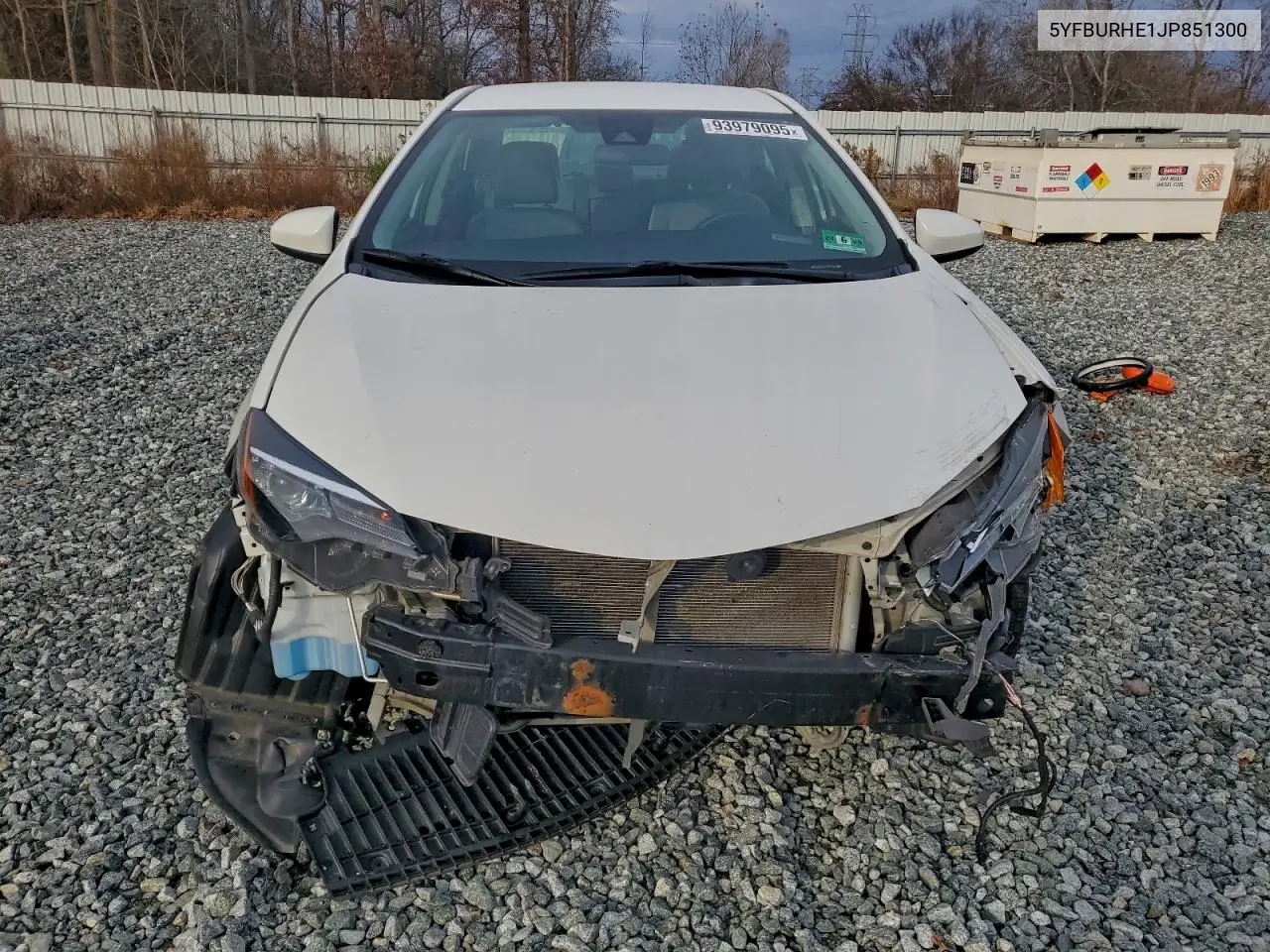 5YFBURHE1JP851300 2018 Toyota Corolla L