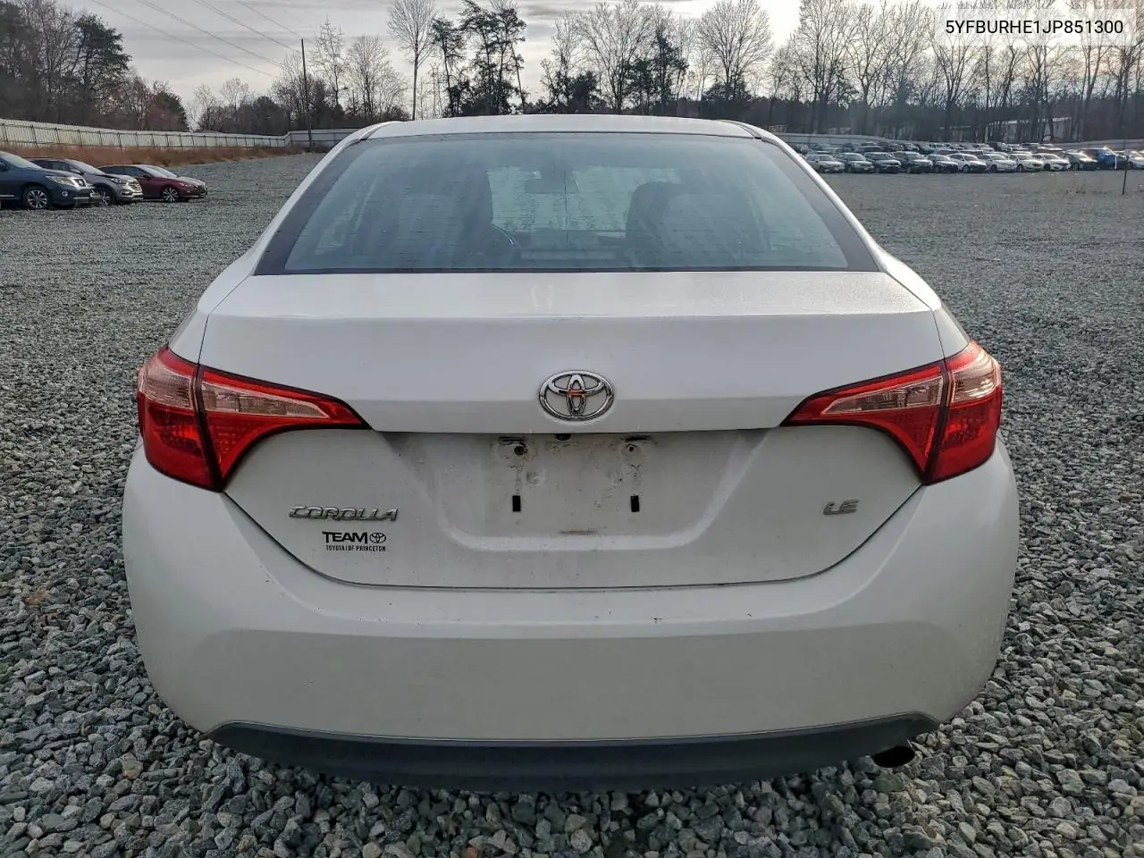 5YFBURHE1JP851300 2018 Toyota Corolla L