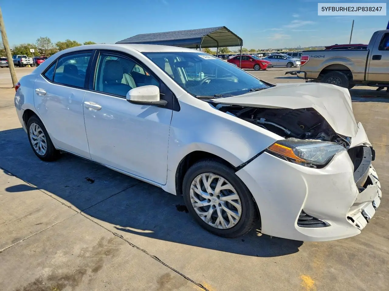 5YFBURHE2JP838247 2018 Toyota Corolla L