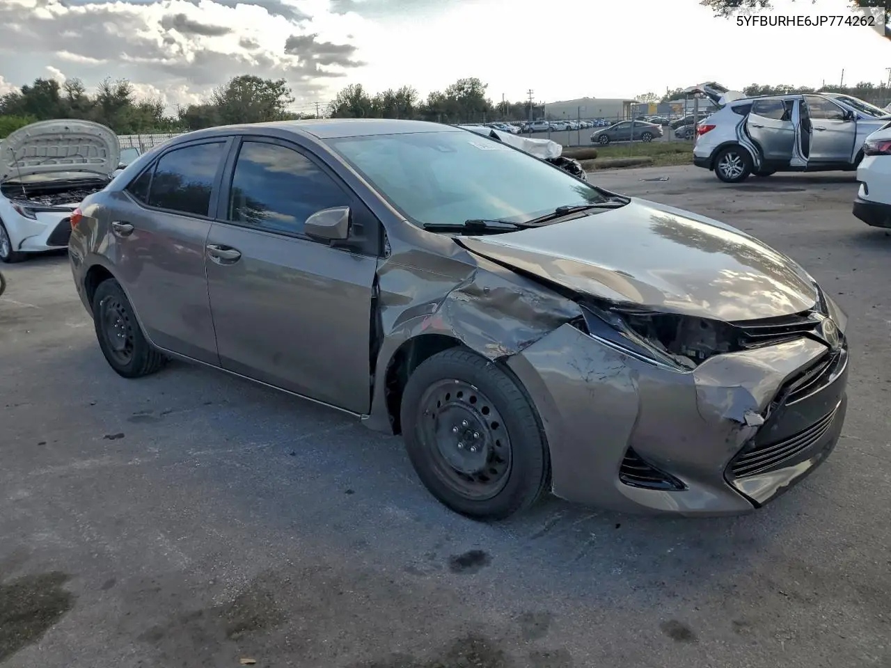 5YFBURHE6JP774262 2018 Toyota Corolla L