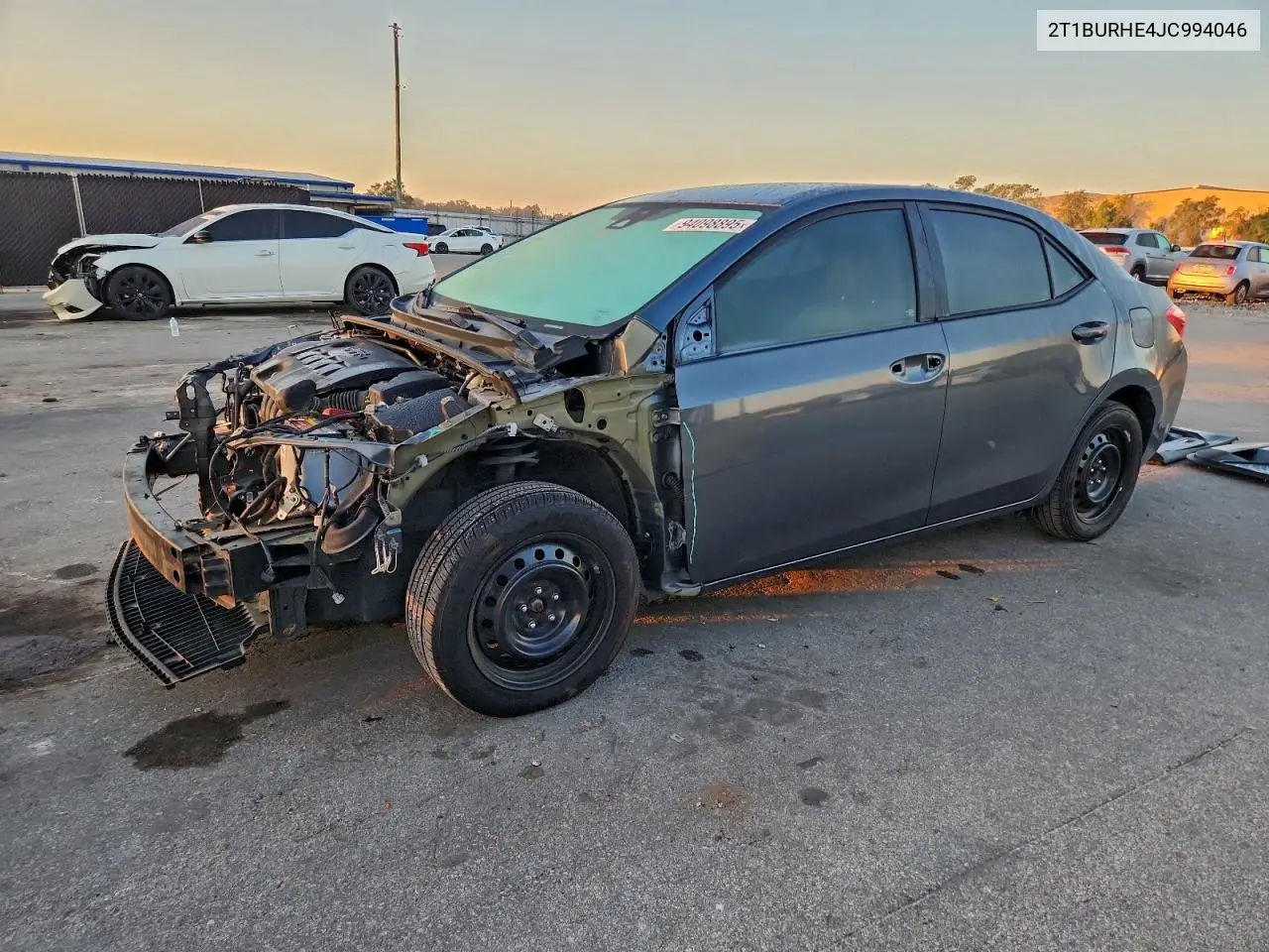 2T1BURHE4JC994046 2018 Toyota Corolla L