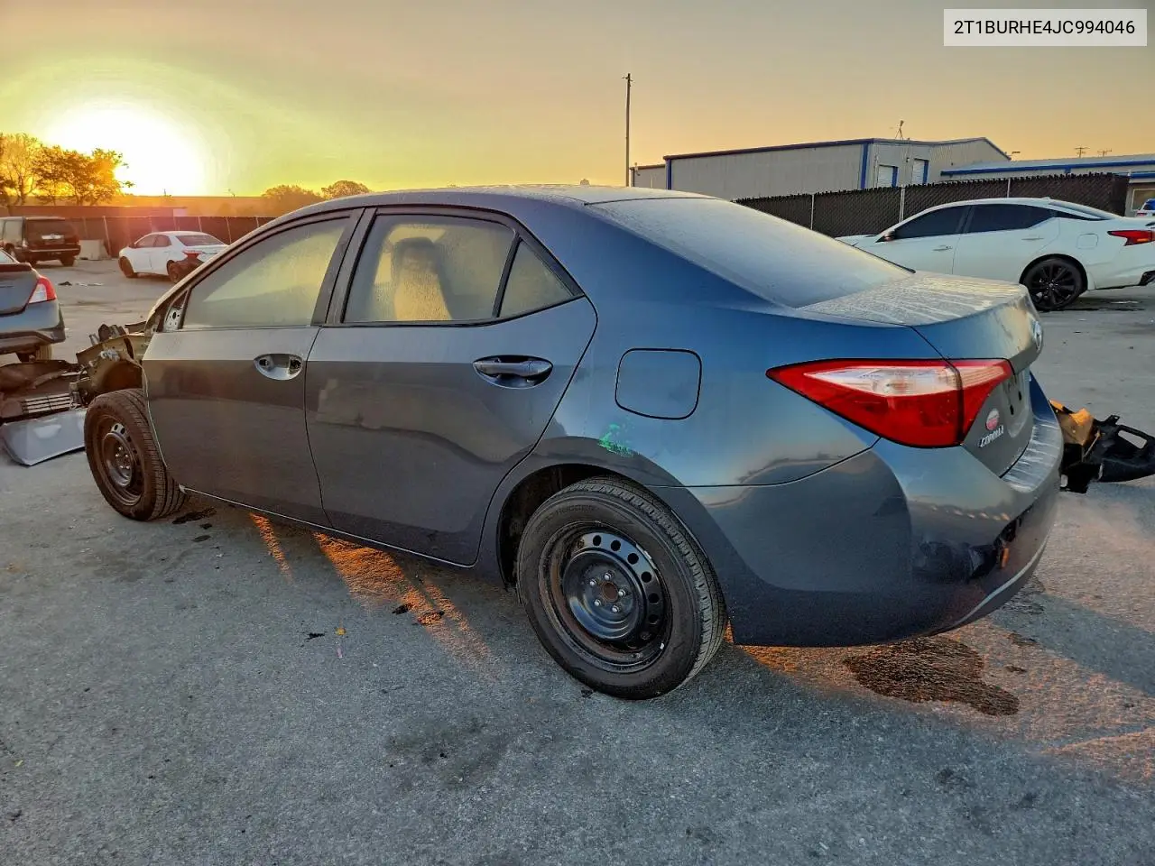 2T1BURHE4JC994046 2018 Toyota Corolla L