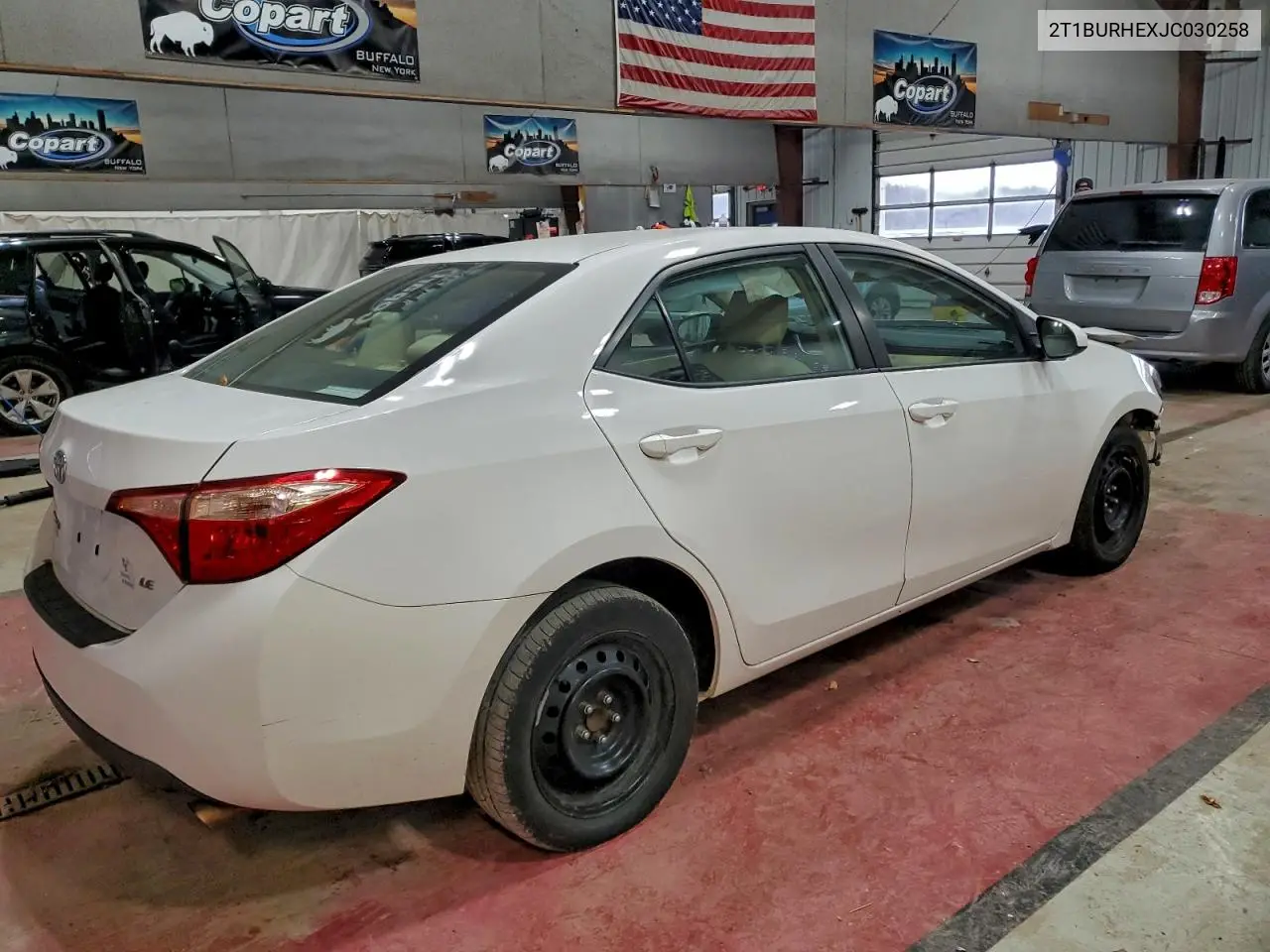 2T1BURHEXJC030258 2018 Toyota Corolla L