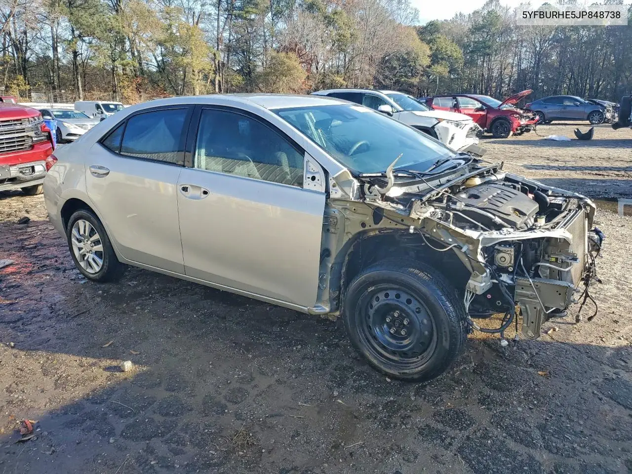 5YFBURHE5JP848738 2018 Toyota Corolla L