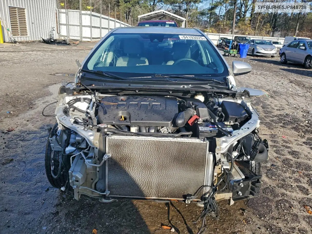 5YFBURHE5JP848738 2018 Toyota Corolla L