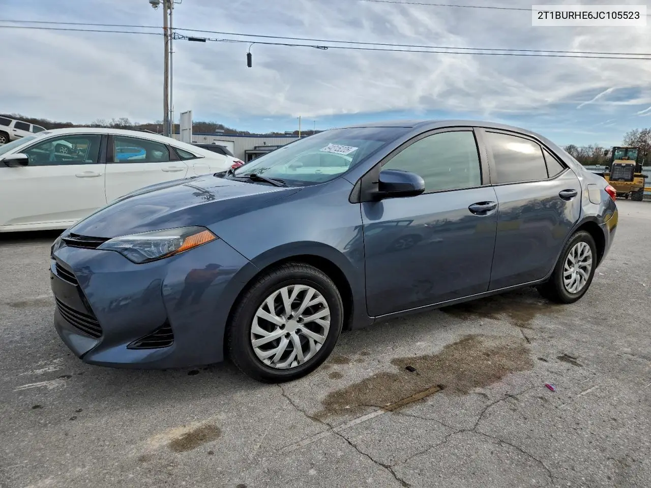 2T1BURHE6JC105523 2018 Toyota Corolla L