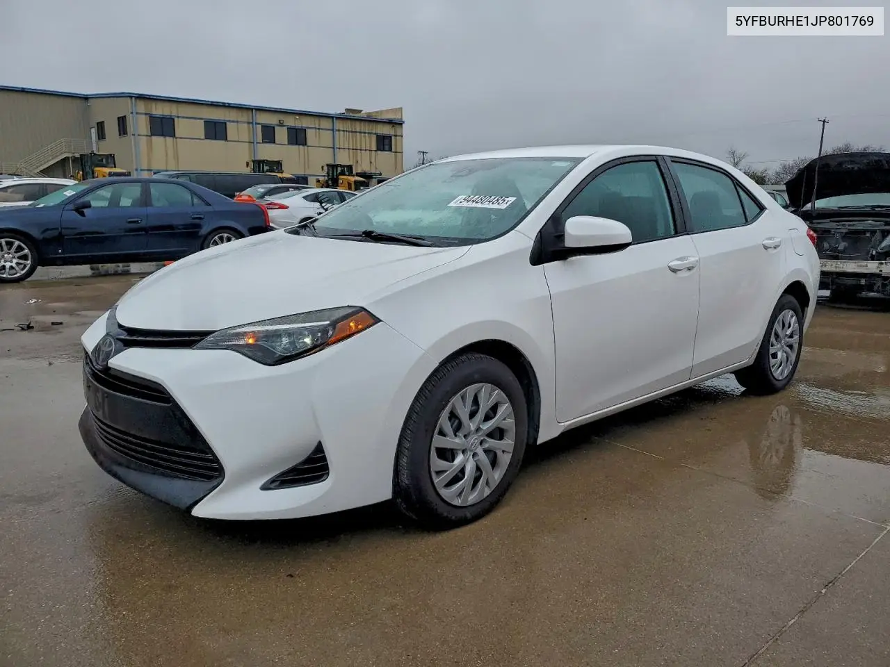 5YFBURHE1JP801769 2018 Toyota Corolla L