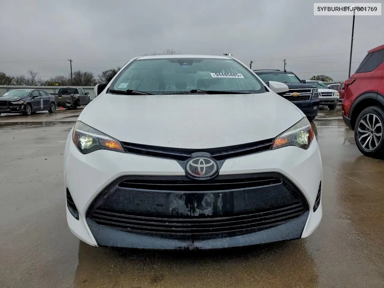 5YFBURHE1JP801769 2018 Toyota Corolla L