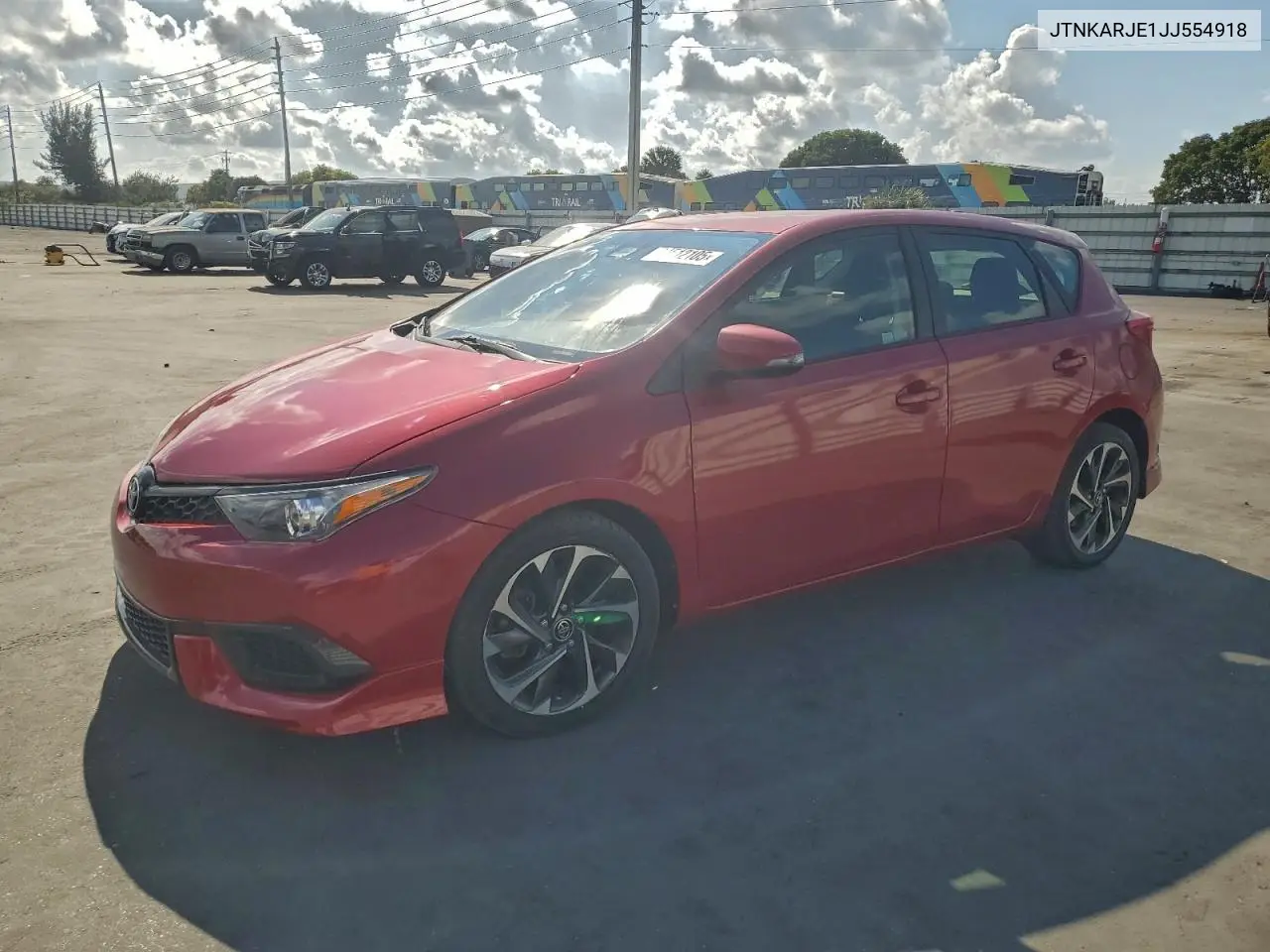 JTNKARJE1JJ554918 2018 Toyota Corolla Im