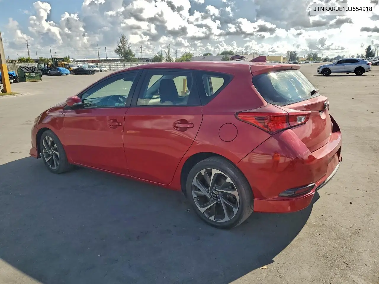 JTNKARJE1JJ554918 2018 Toyota Corolla Im