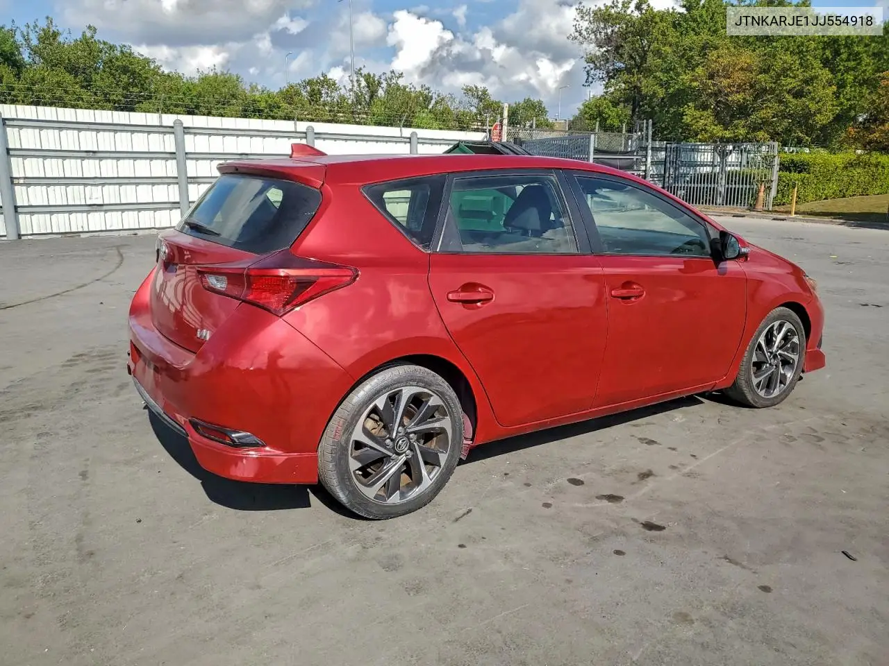 JTNKARJE1JJ554918 2018 Toyota Corolla Im