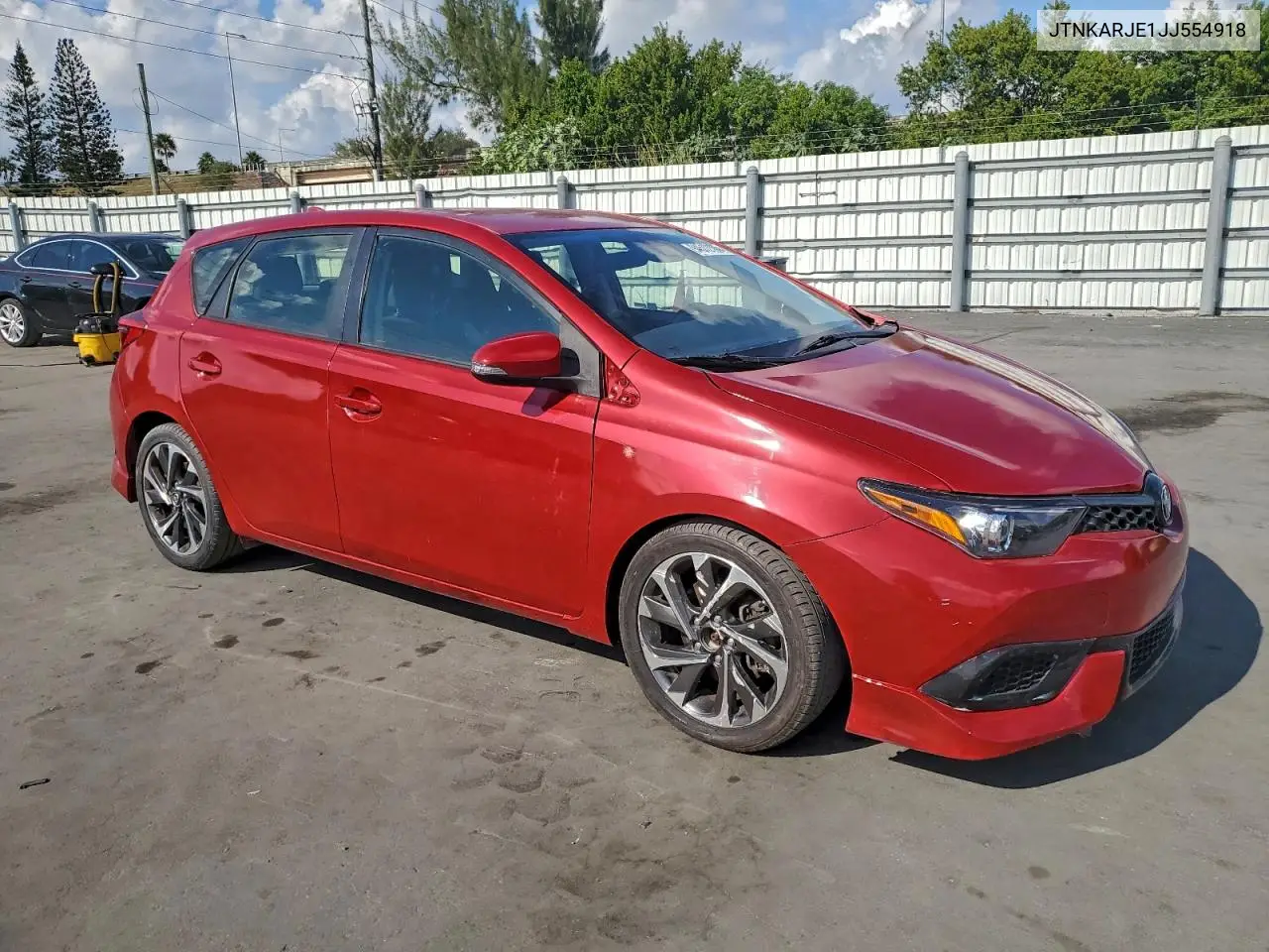 JTNKARJE1JJ554918 2018 Toyota Corolla Im