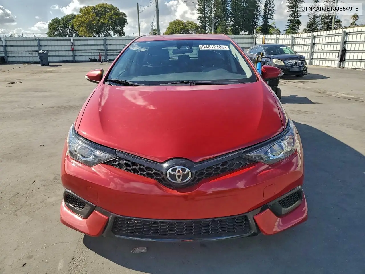 JTNKARJE1JJ554918 2018 Toyota Corolla Im