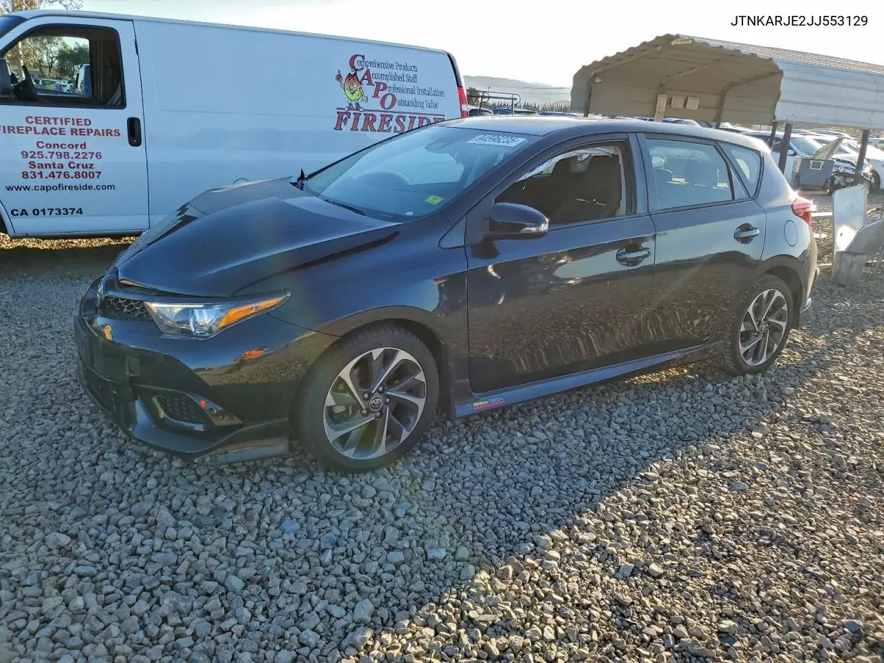 JTNKARJE2JJ553129 2018 Toyota Corolla Im