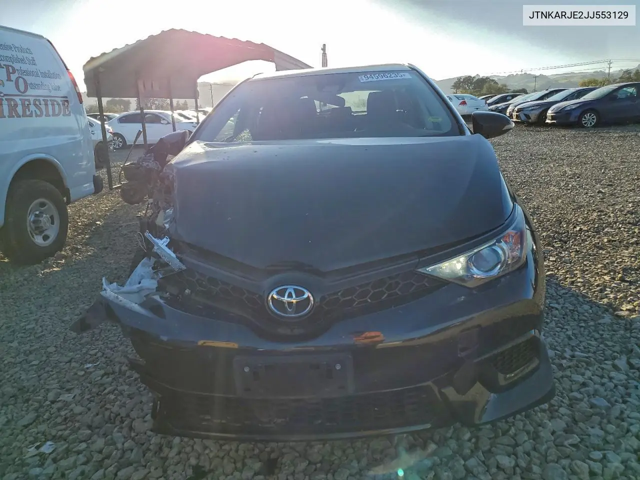 JTNKARJE2JJ553129 2018 Toyota Corolla Im