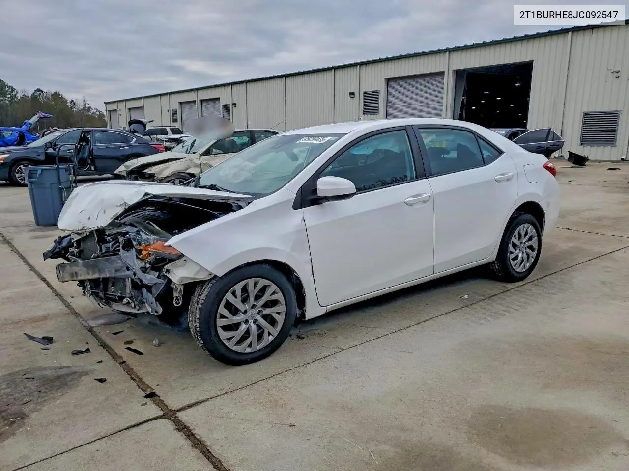 2T1BURHE8JC092547 2018 Toyota Corolla L