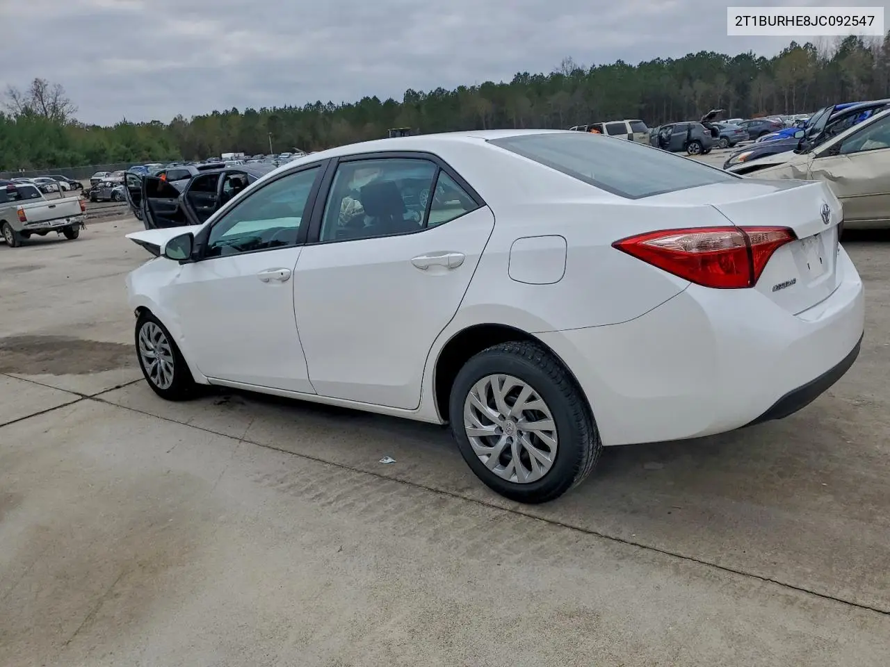 2T1BURHE8JC092547 2018 Toyota Corolla L