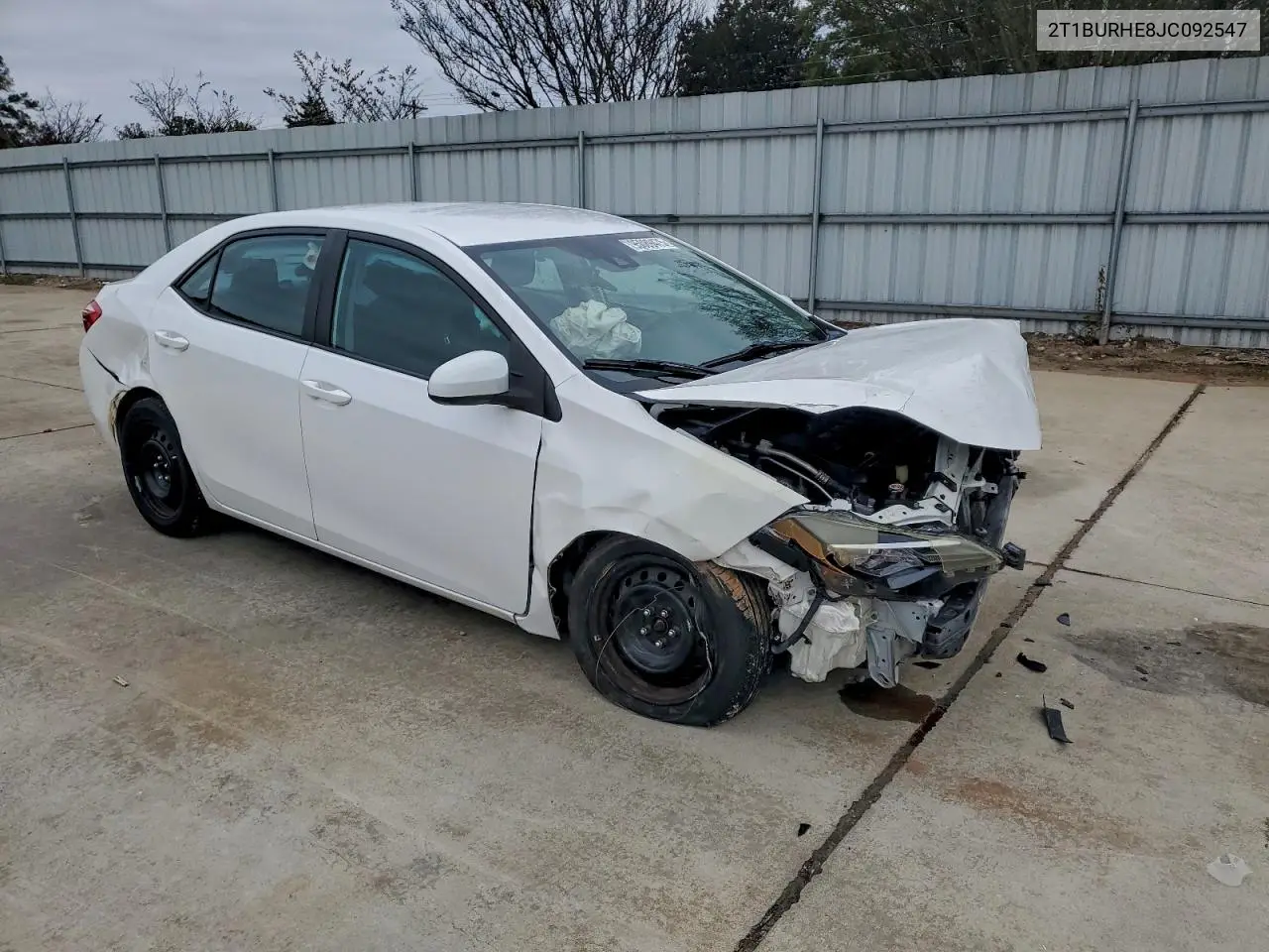 2T1BURHE8JC092547 2018 Toyota Corolla L
