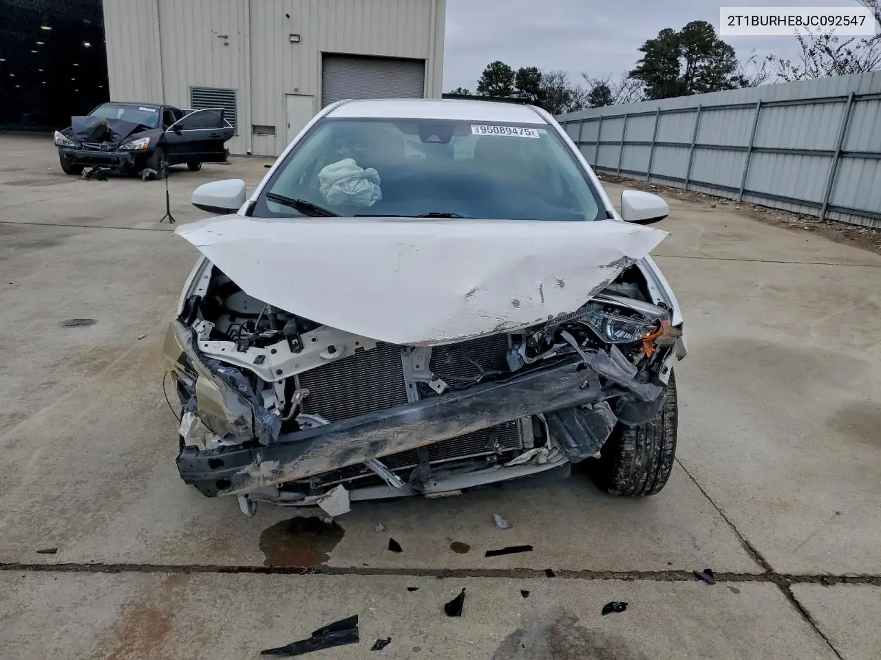 2T1BURHE8JC092547 2018 Toyota Corolla L