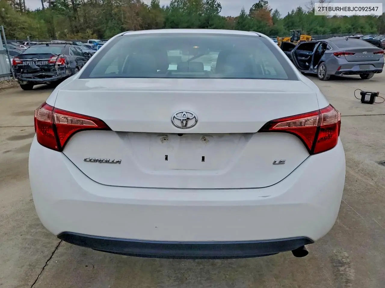 2T1BURHE8JC092547 2018 Toyota Corolla L
