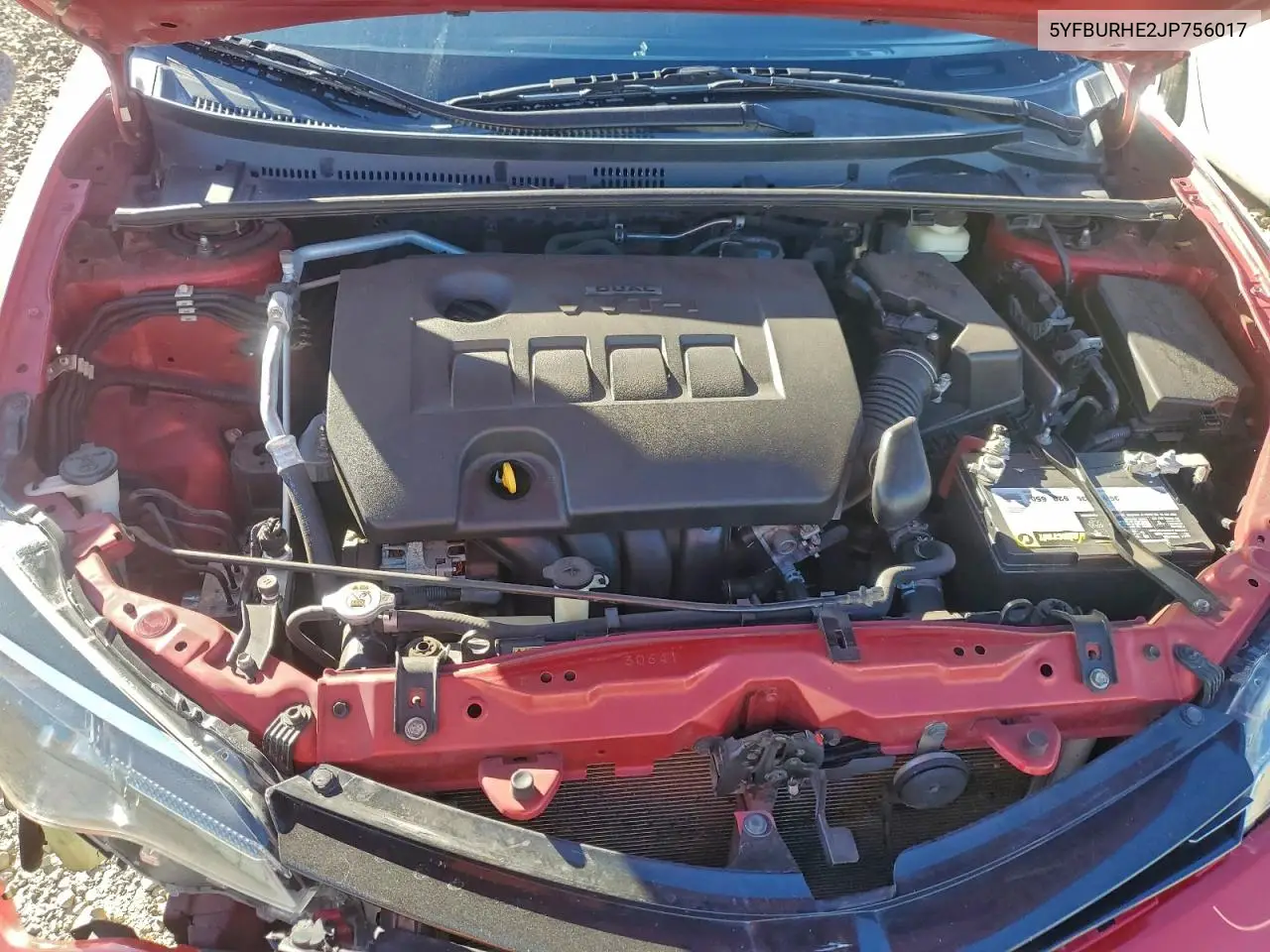 5YFBURHE2JP756017 2018 Toyota Corolla L