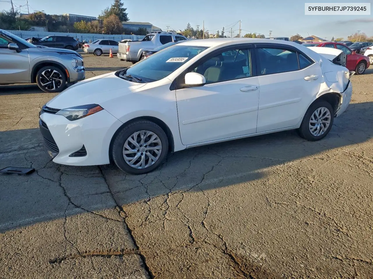 5YFBURHE7JP739245 2018 Toyota Corolla L