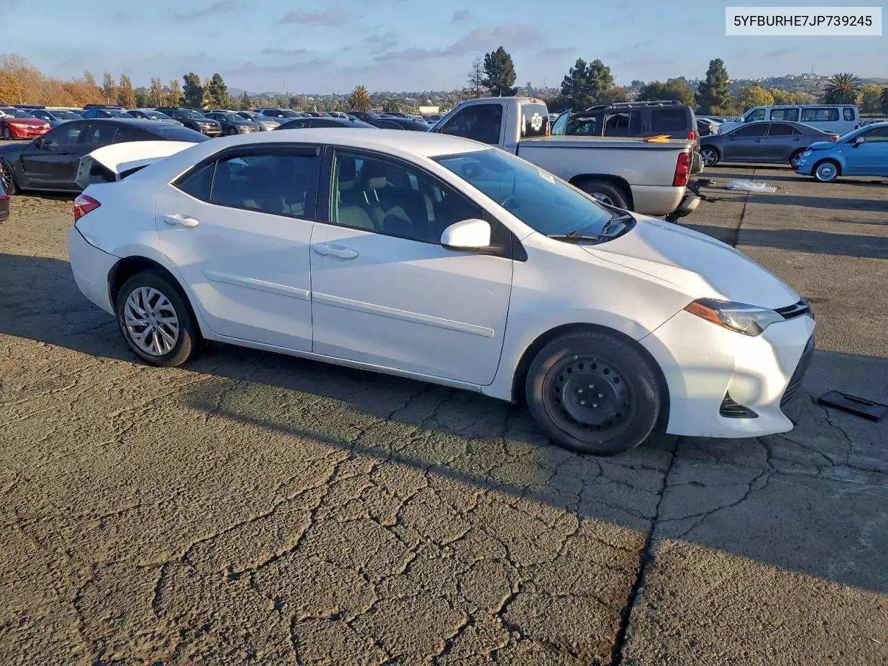 5YFBURHE7JP739245 2018 Toyota Corolla L