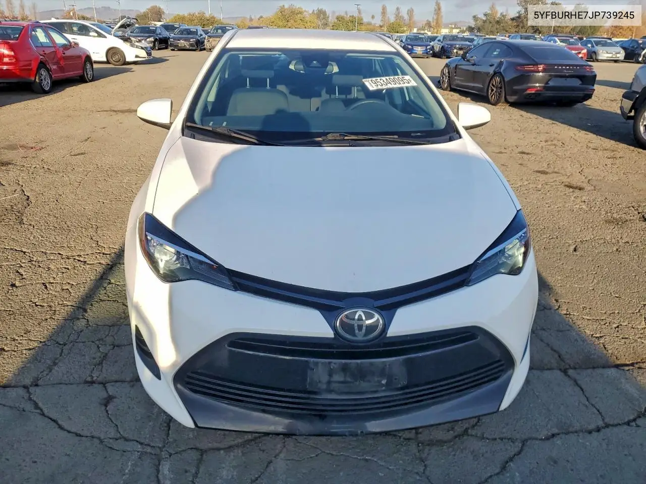 5YFBURHE7JP739245 2018 Toyota Corolla L
