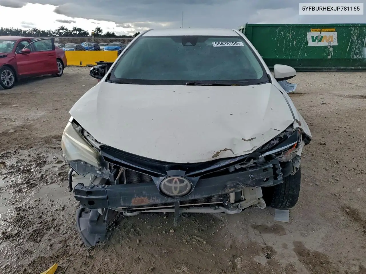 5YFBURHEXJP781165 2018 Toyota Corolla L