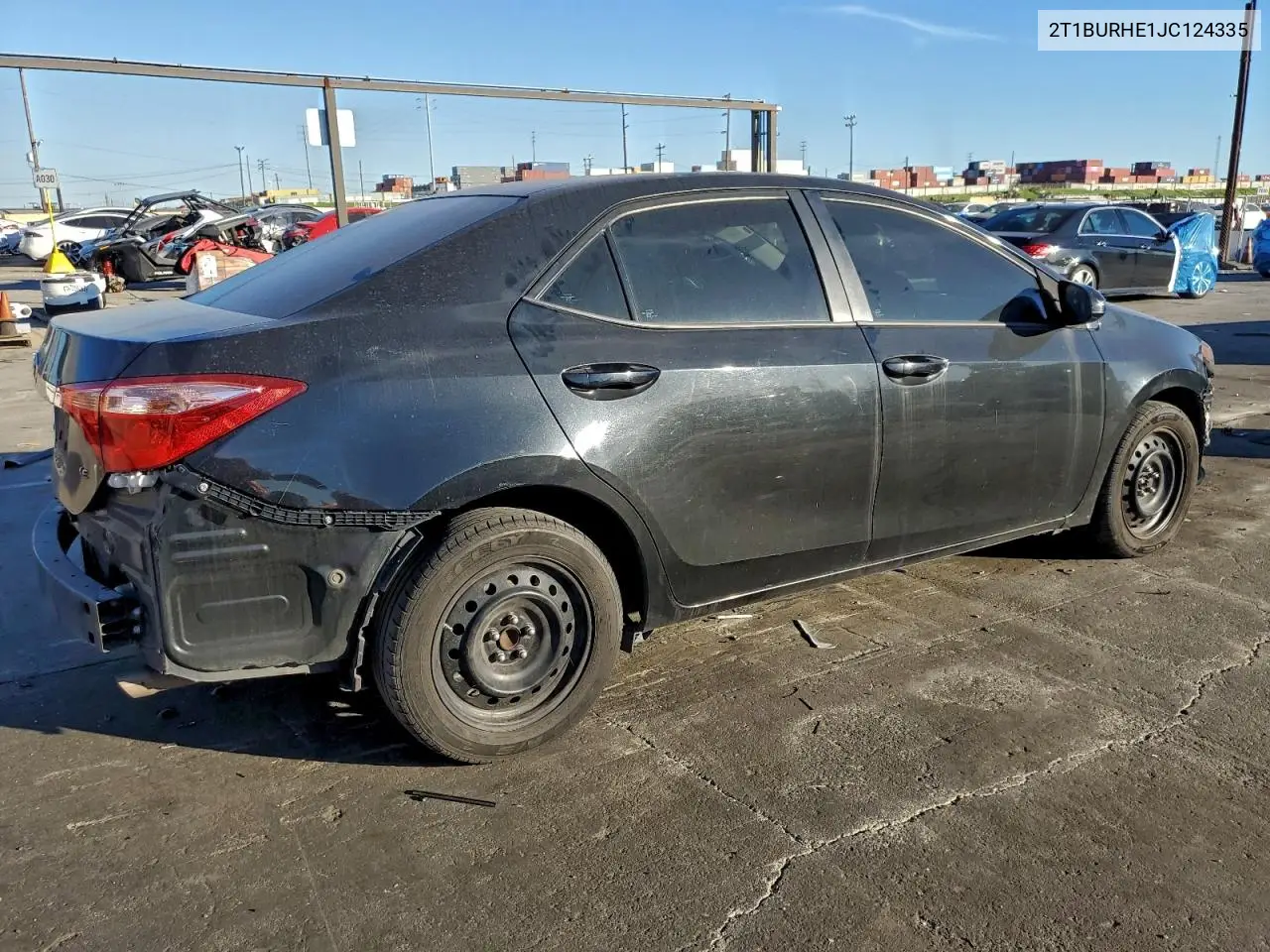 2T1BURHE1JC124335 2018 Toyota Corolla L