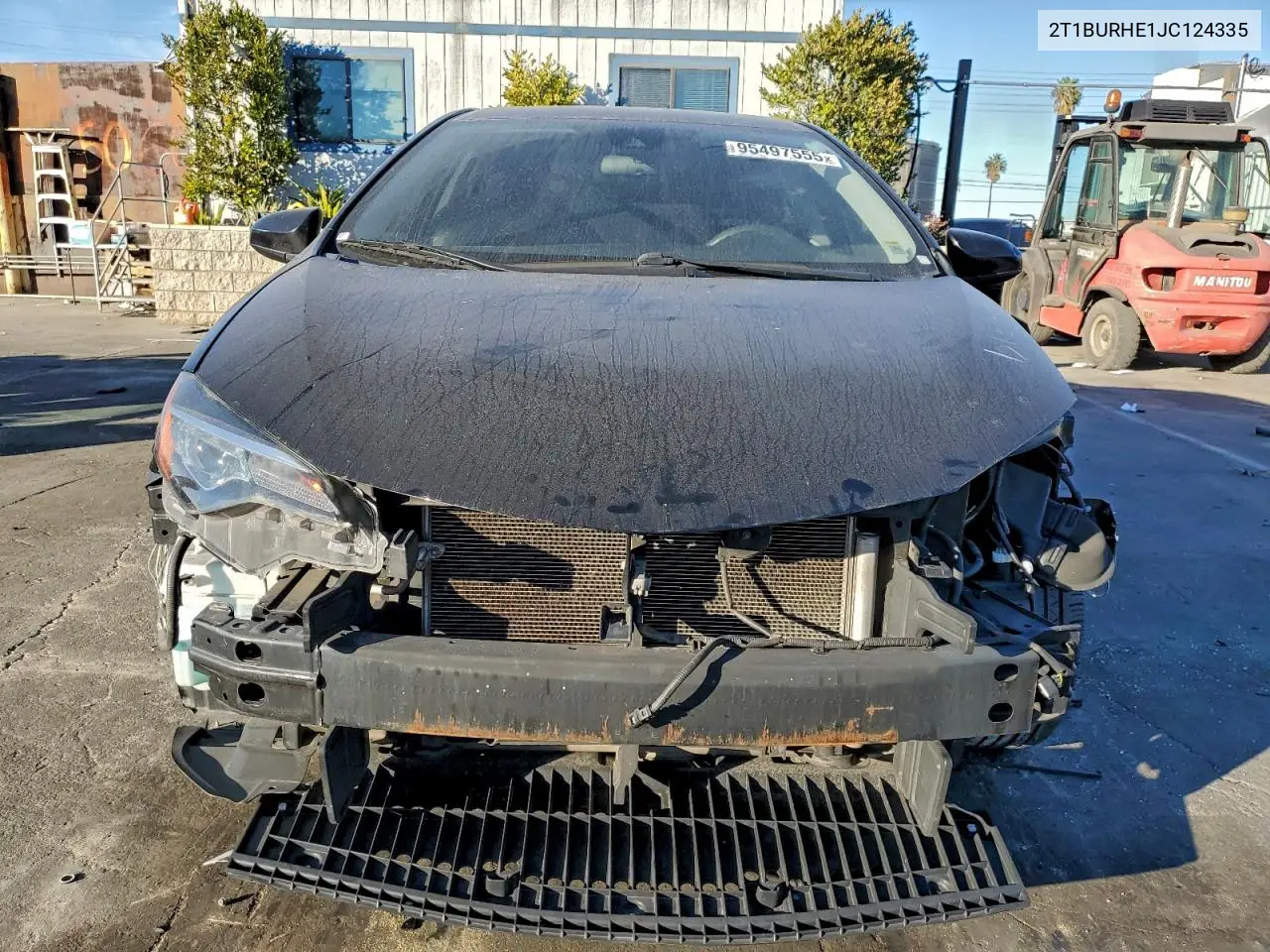 2T1BURHE1JC124335 2018 Toyota Corolla L