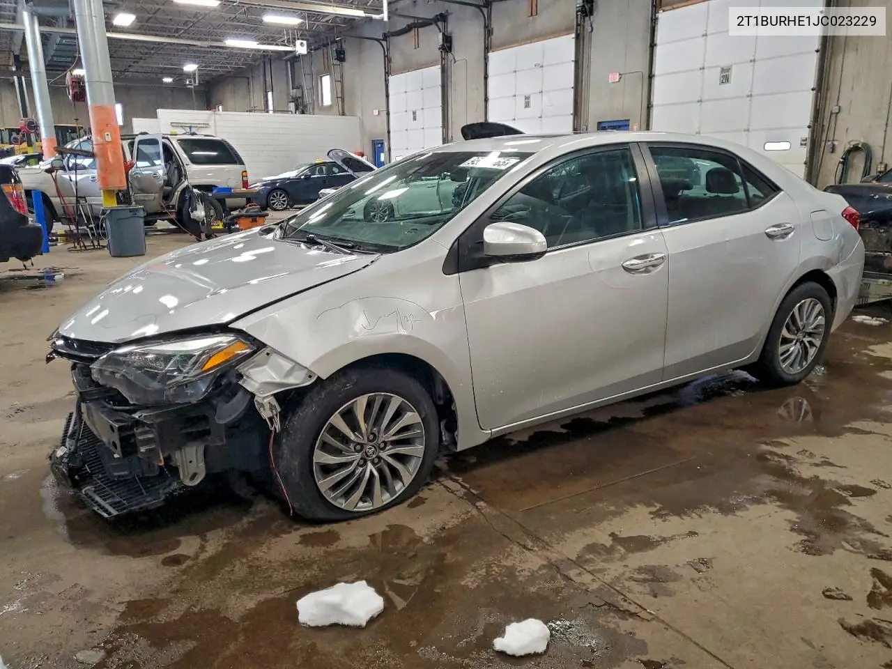 2T1BURHE1JC023229 2018 Toyota Corolla L