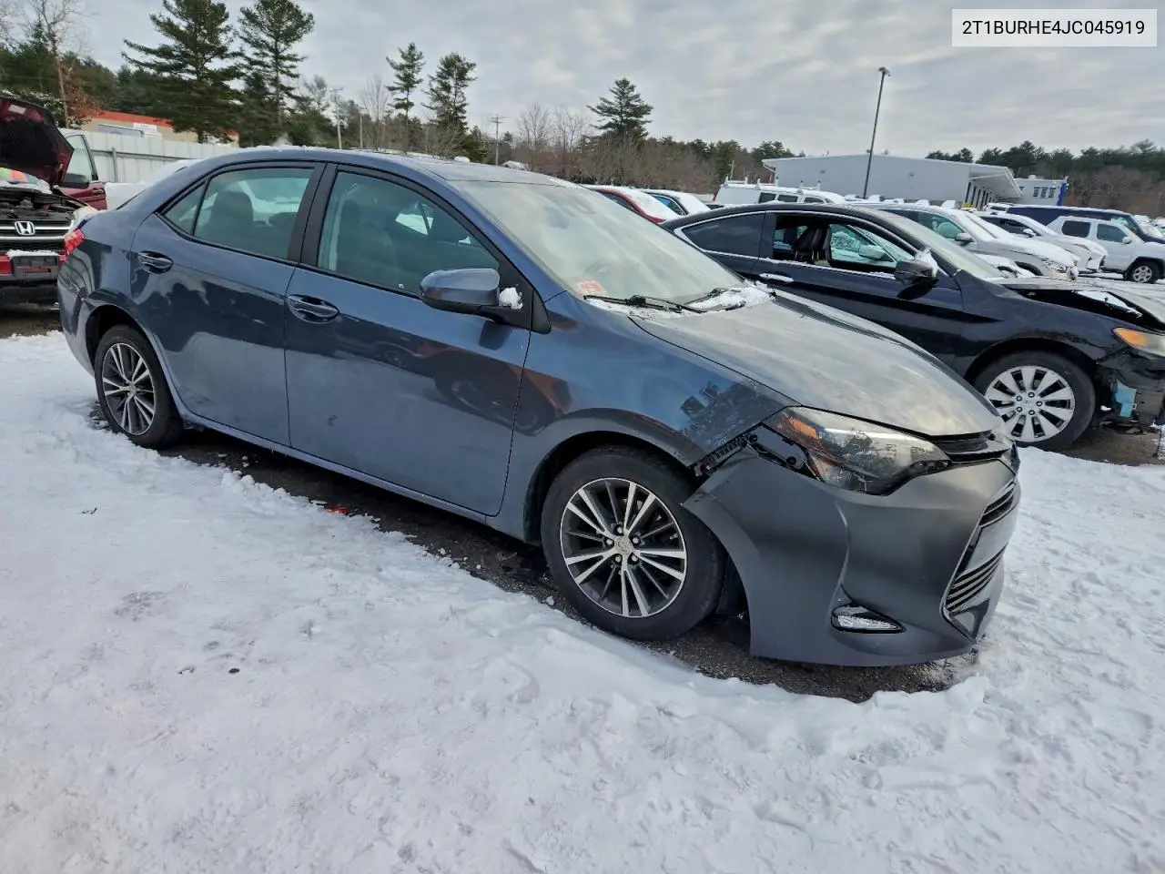 2T1BURHE4JC045919 2018 Toyota Corolla L
