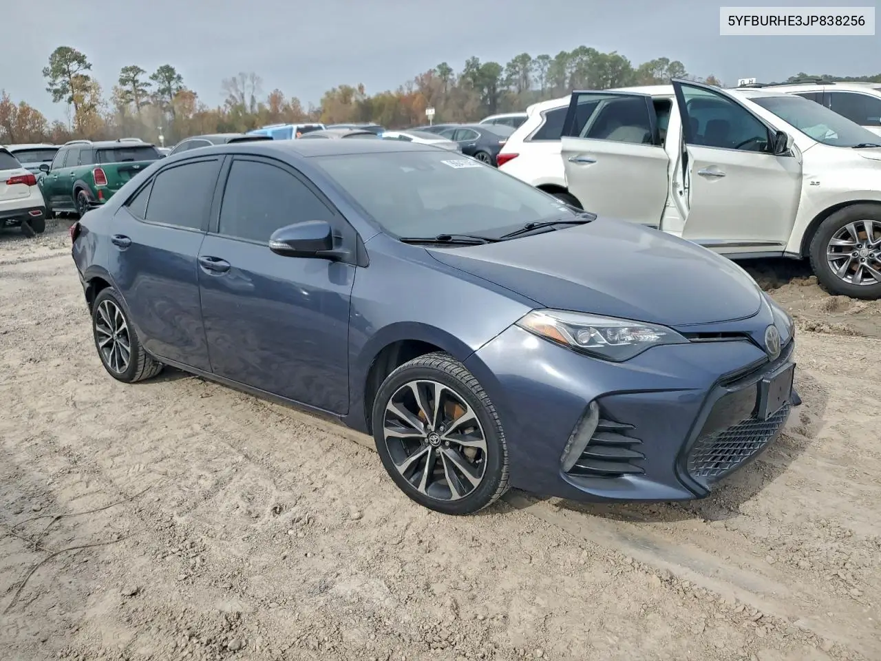5YFBURHE3JP838256 2018 Toyota Corolla L