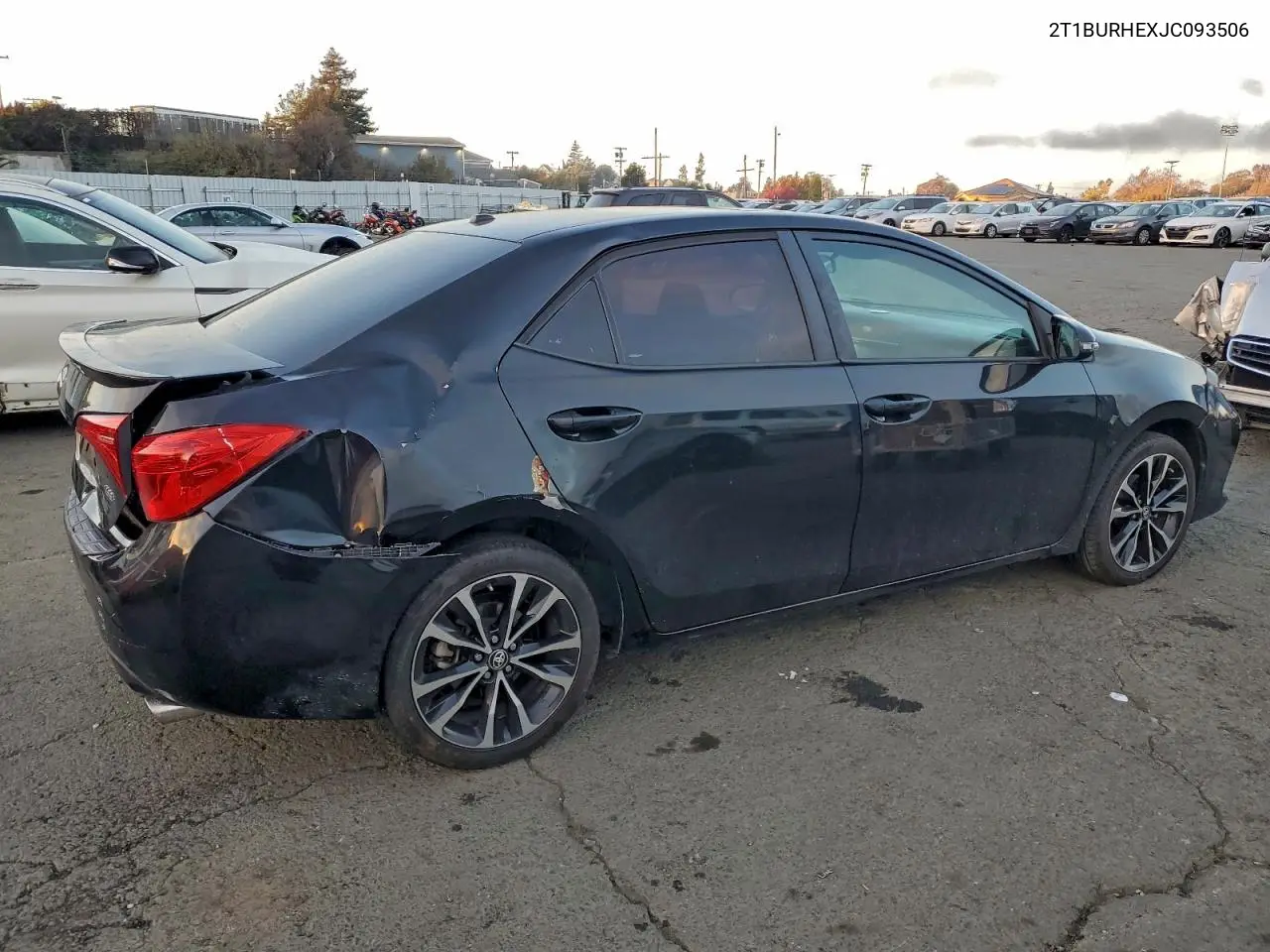 2T1BURHEXJC093506 2018 Toyota Corolla L