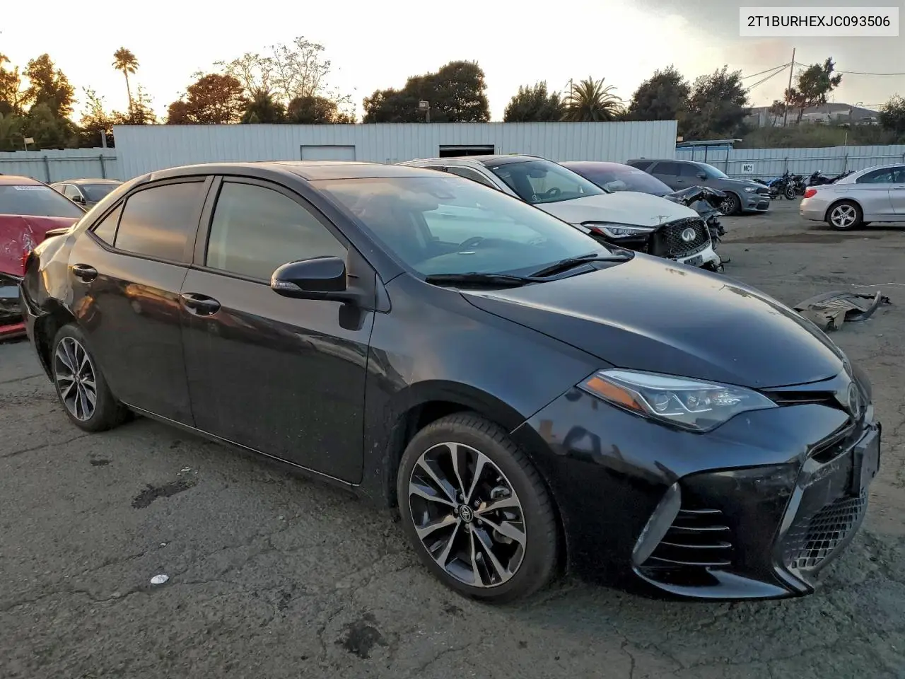 2T1BURHEXJC093506 2018 Toyota Corolla L