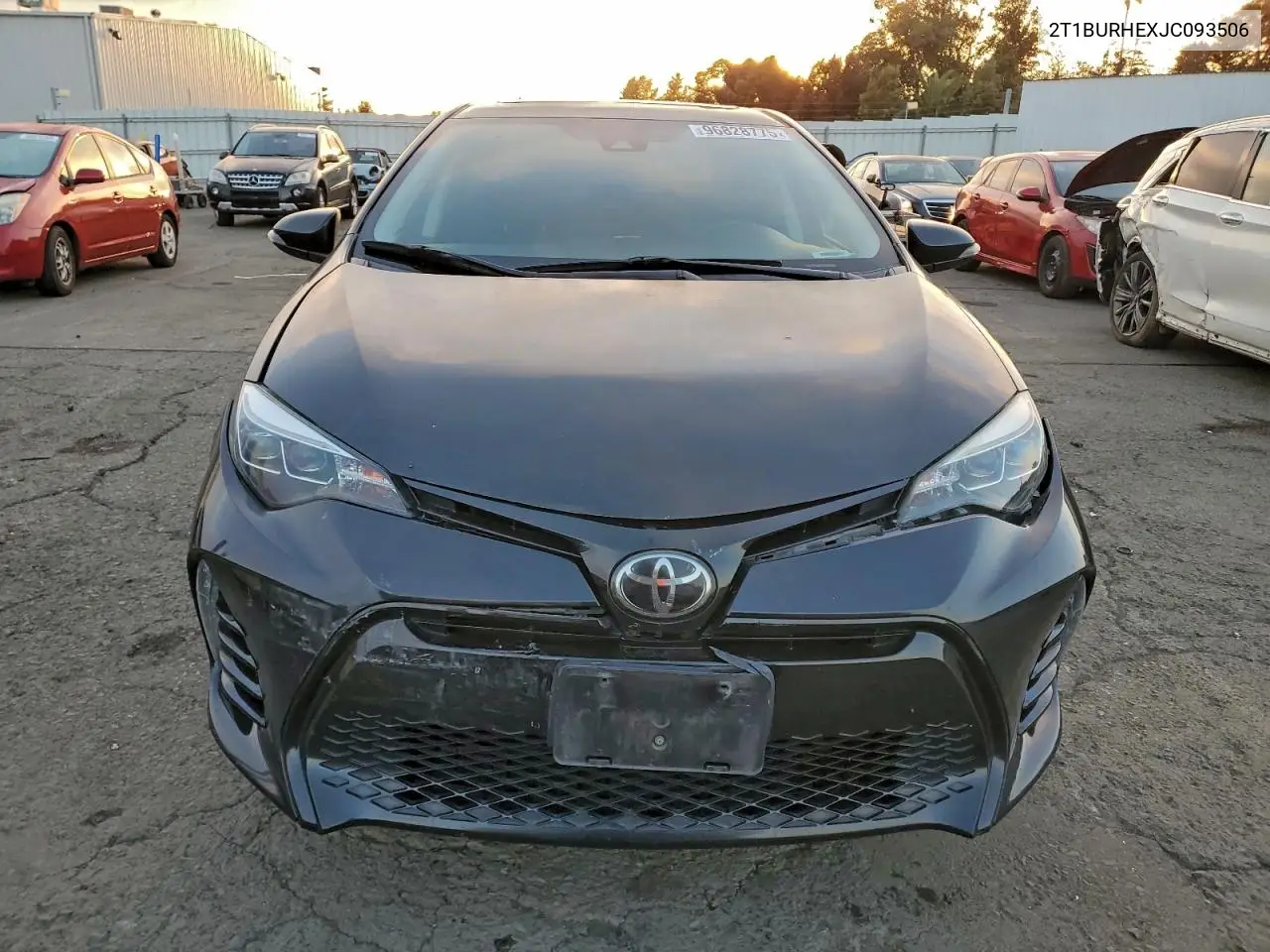 2T1BURHEXJC093506 2018 Toyota Corolla L